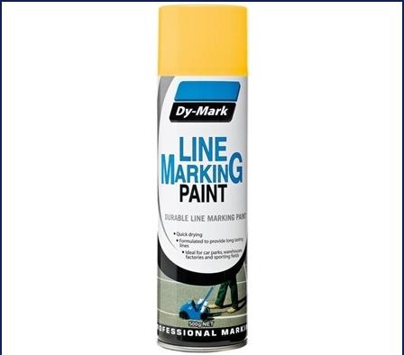 DY-MARK LINE MARKING PAINT YELLOW 500G AEROSOL